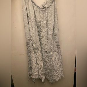 Long flowery fairy skirt